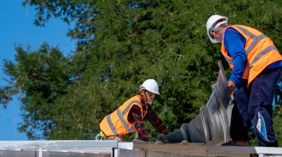 Professional metal roof installation in Mount Gay, WV
